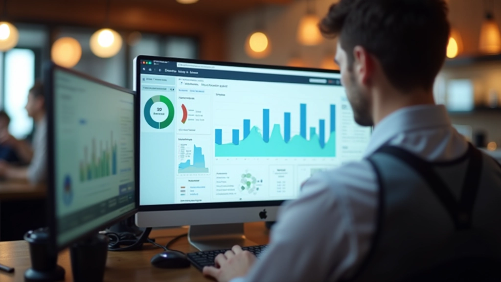Analytics dashboard with restaurant data